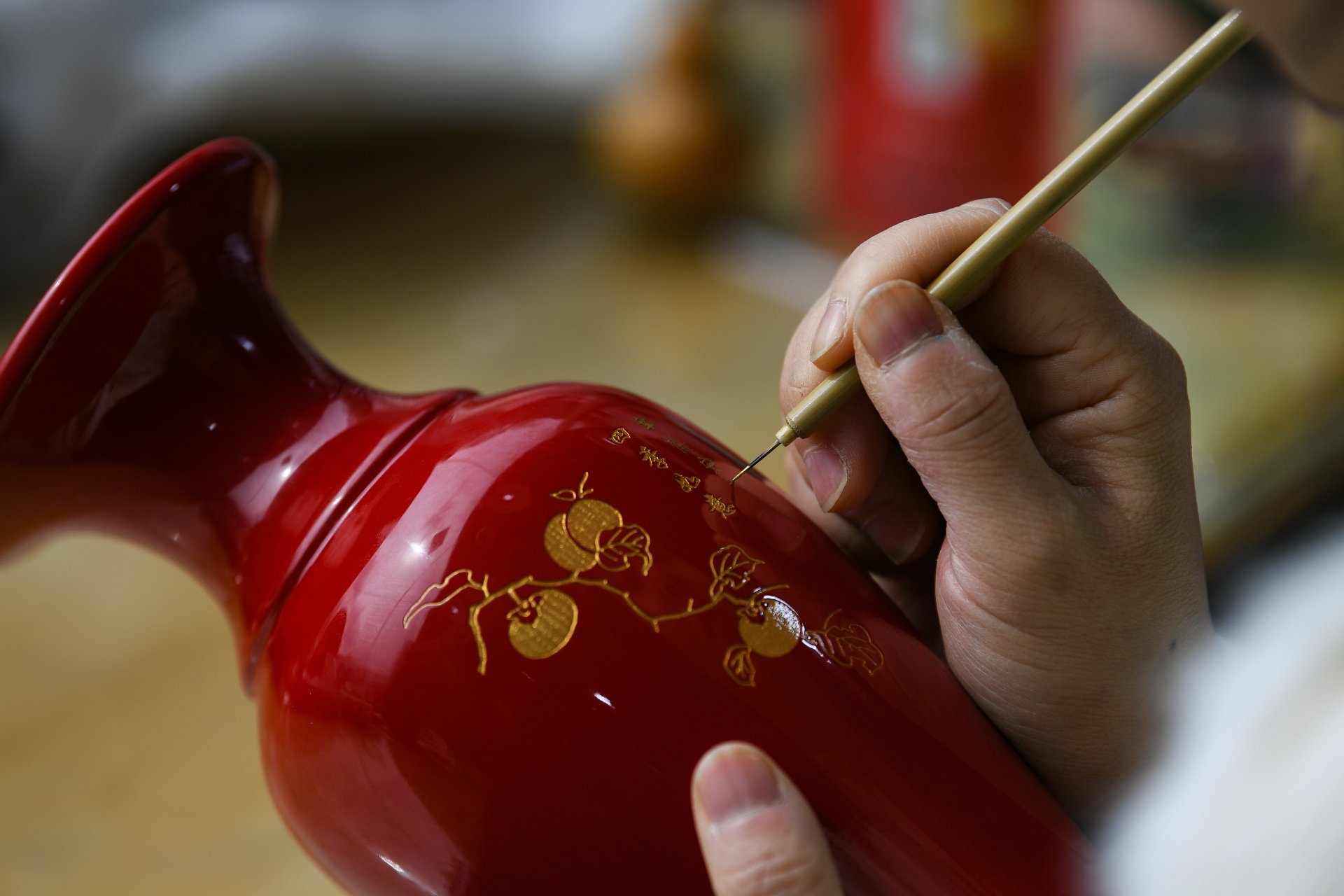 描金漆器
